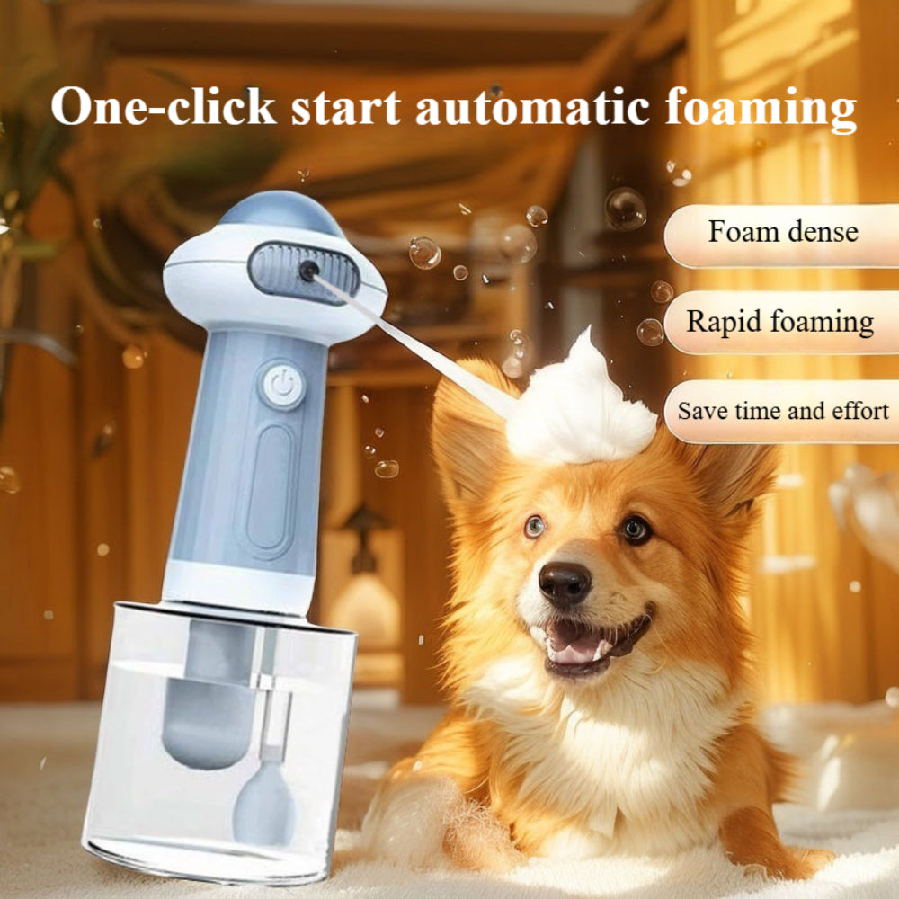 Automatic Foaming Shampoo Sprayer for Dogs/Cats