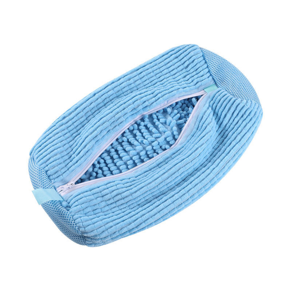 Reusable Shoe Washing Machine Bags (2-Pack) – 360° Deep Clean for Sneakers – Washer & Dryer Safe Laundry Bags