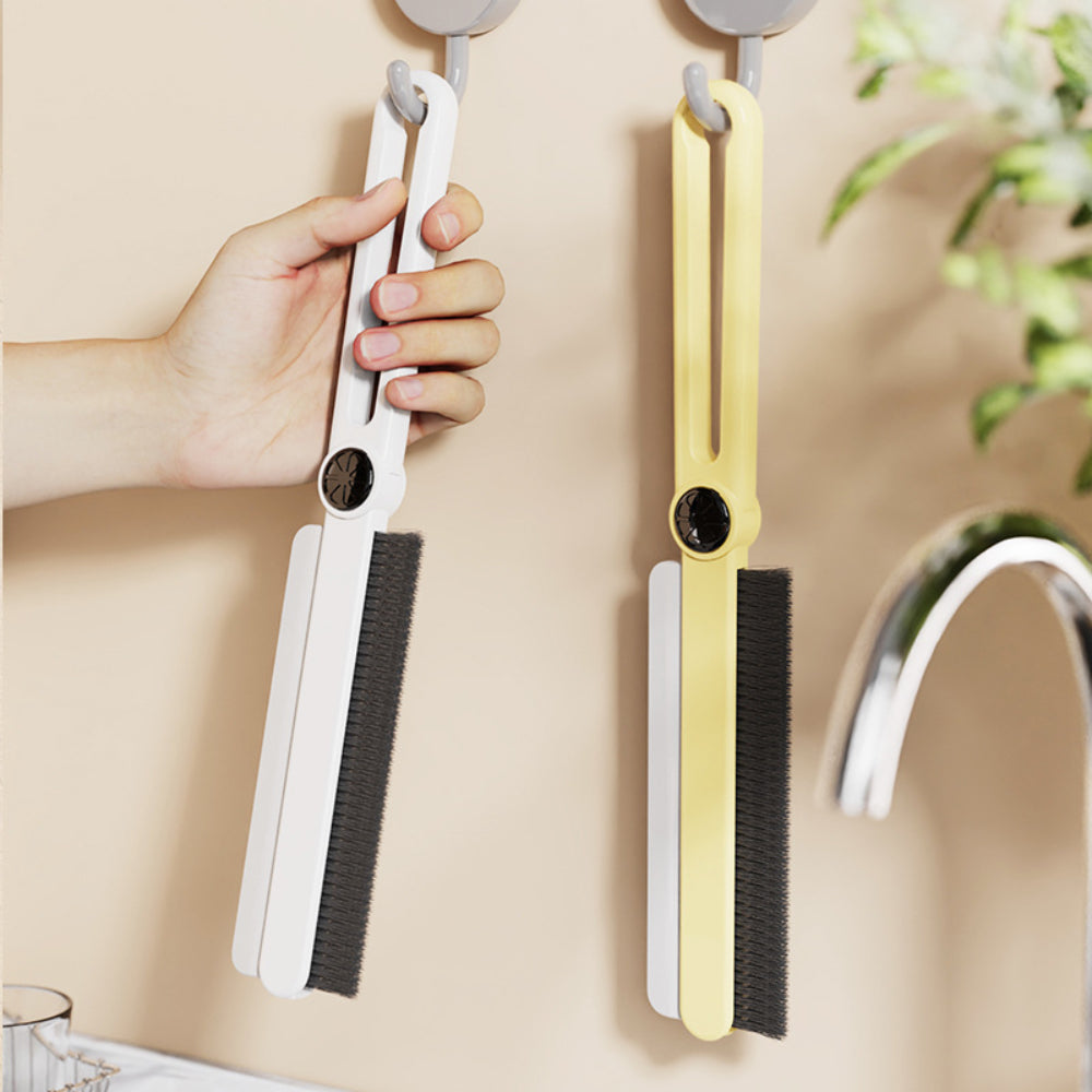2-in-1 Crevice Cleaning Brush & Scraper – Multi-Purpose Gap Cleaning Tool for Kitchen, Bathroom, Windows & Household Use