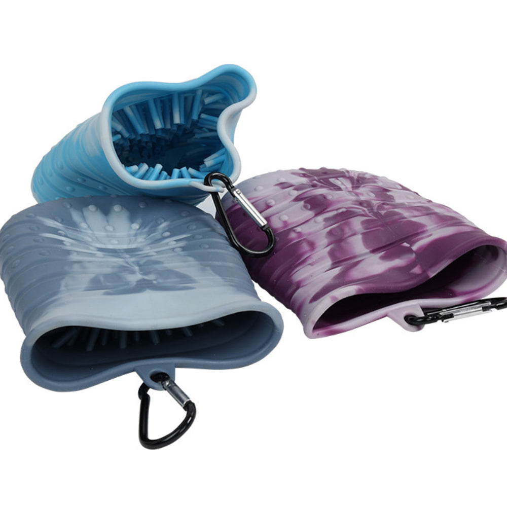 Portable Silicone Dog Paw Cleaner – for Large & Small Pets, Easy Grip & Quick Dry