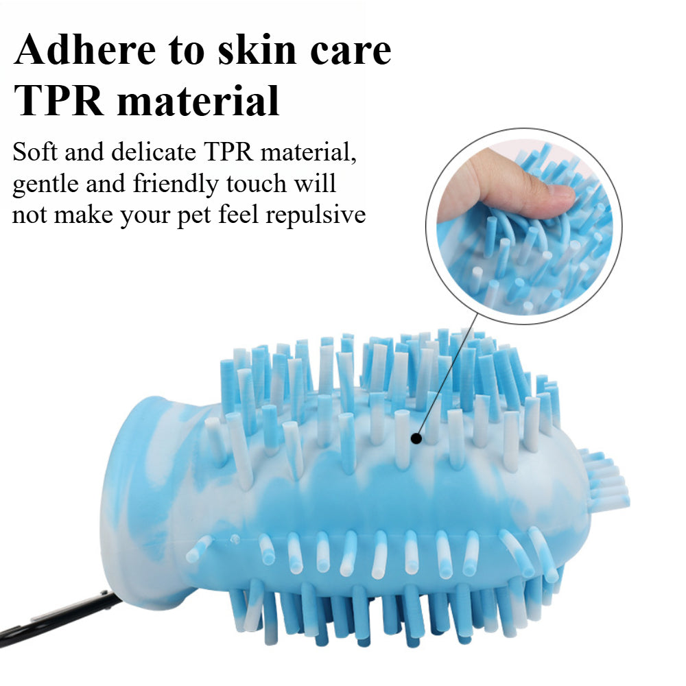 Portable Silicone Dog Paw Cleaner – for Large & Small Pets, Easy Grip & Quick Dry