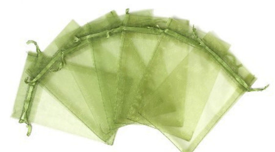 100-Pack Fruit Protection Mesh Bags – 3.94"x5.9" Breathable Netted Covers for Grapes, Mangoes & Garden Trees