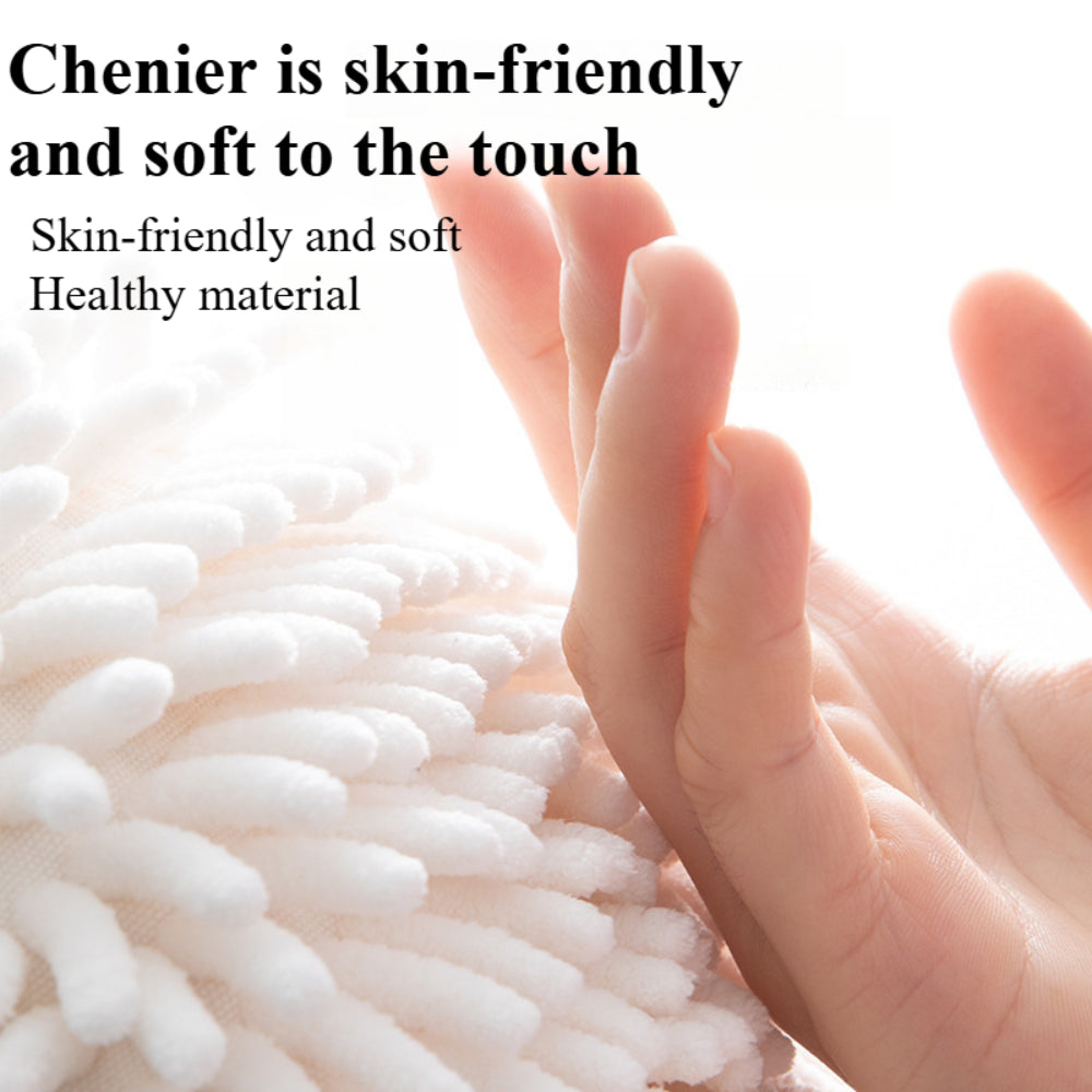 Modern Bathroom Towel 2PCS– Plush Ball-Textured Hand Towels for Stylish & Functional Drying